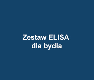 Zestaw ELISA dla bydła